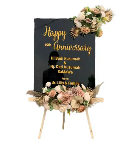 Papan Bunga Akrilik Cikolelet